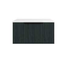 Elwood Dockland 750mm Artic White Wall Hung Single Vanity Unit